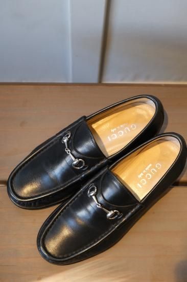 GUCCIホースビットローファー | ブラック×シルバー - lamadri GUCCIホースビットローファー | ブラック×シルバー - lamadri
