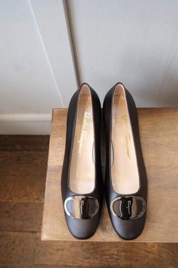 Salvatore Ferragamo FRUITFUL ダークブラウン シューズ | 6 1/2 Salvatore Ferragamo FRUITFUL ダークブラウン シューズ | 6 1/2