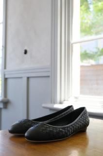 BOTTEGA VENETA.flatshoes.black 35 1/2