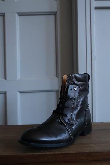 TOD'S (トッズ) レースアップブーツ ブラック サイズ:7 TOD'S (トッズ ) サイドゴア Uチップ ブーツ TXXM92C0DS50WOX