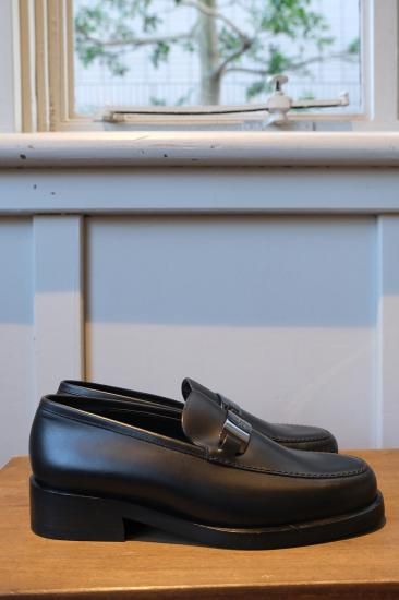 GUCCI ローファー 黒 36 1/2 楽天市場】【中古】GUCCI ローファー レザー ブラック 表記