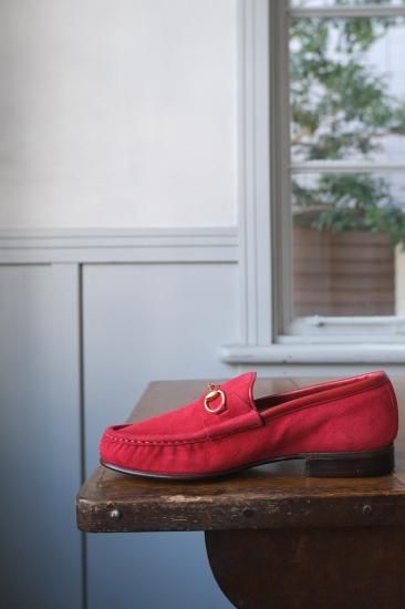 GUCCI ホースビットローファー | レッド - lamadri vintage onlineshop