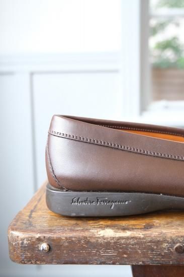 サルヴァトーレフェラガモ ローファー | ダークブラウン | 25.5cm