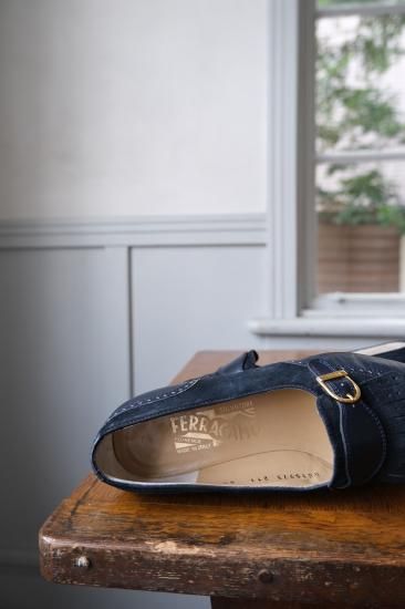 サルヴァトーレフェラガモ|キルトローファー - lamadri vintage onlineshop