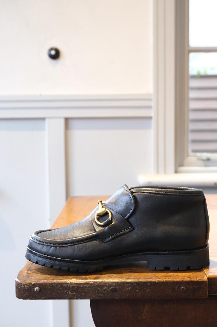 GUCCIホースビットブーツ | ブラック - lamadri vintage onlineshop