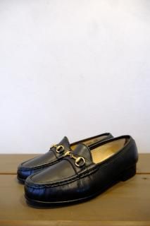 GUCCI.1000350.black×gold 36 1/2