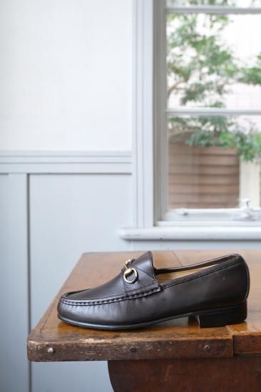 GUCCI ホースビットローファー | ダークブラウン - lamadri vintage
