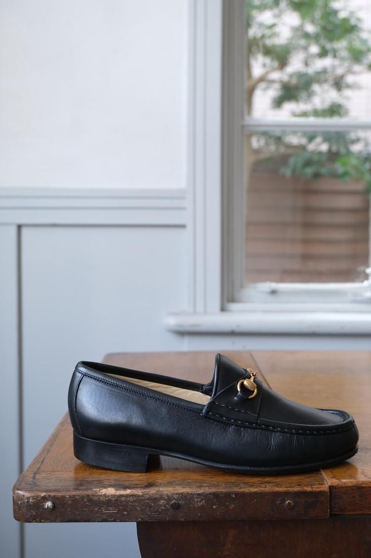 GUCCI.1000255/1.black×gold 36 | ビットローファーのデザイン