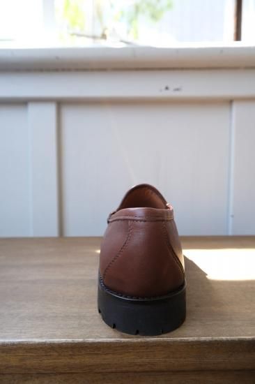 GUCCI ホースビットラグソール | ブラウンレザー - lamadri vintage