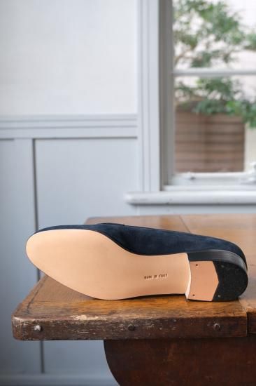 フェラガモ ガンチーニローファー | ネイビー - lamadri vintage