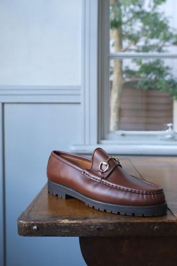 ヴィンテージ│GUCCI│グッチ│ビットローファー・ラグソール