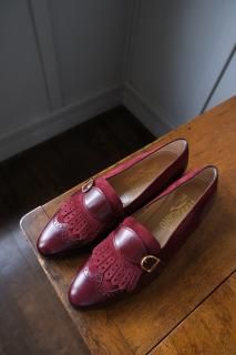 S.Ferragamo.quilted loafers.winered.6 