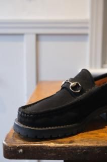 GUCCI.1016105/4 blacksilver suede 36