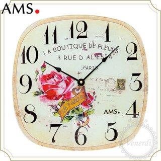 AMSアンティークローズ掛け時計
