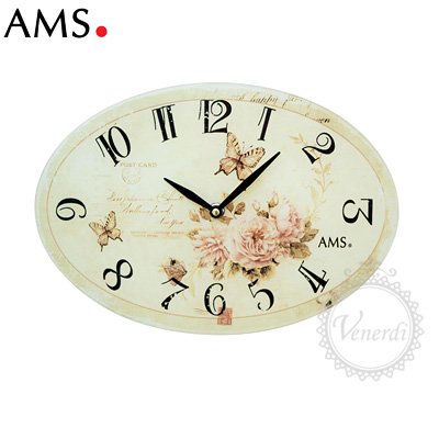 世界で最も歴史の古い時計メーカーAMS社のバタフライ掛時計の通販