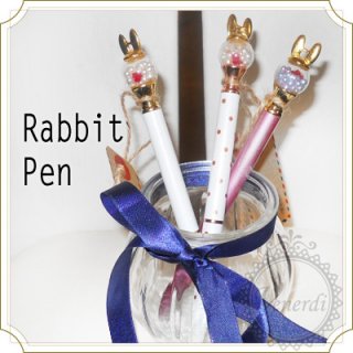 ウサギのボールペン