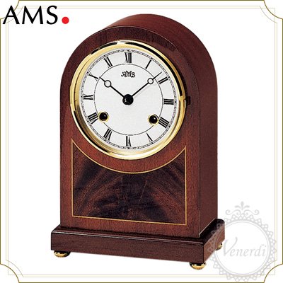 予約販売中】 AMS マントルクロック 置き時計 高級時計 ローマ数字