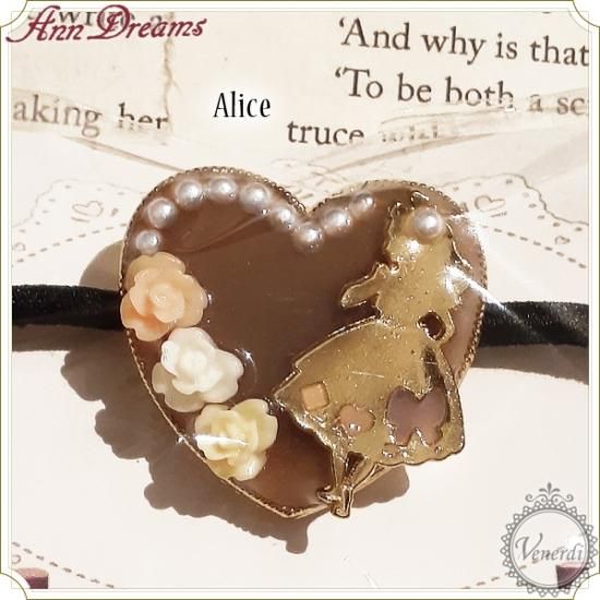 バレンタインデーハート レジンヘアゴム