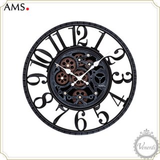 【予約販売中】AMSスケルトンデザイン掛け時計