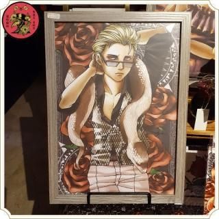 黒薔薇と魔女：使い魔の蛇ルウドのポスター