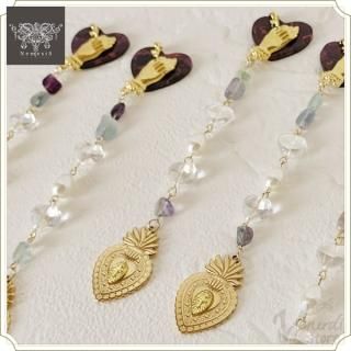 <img class='new_mark_img1' src='https://img.shop-pro.jp/img/new/icons41.gif' style='border:none;display:inline;margin:0px;padding:0px;width:auto;' />最愛～レッド（フローライト）～イヤリング/ピアス