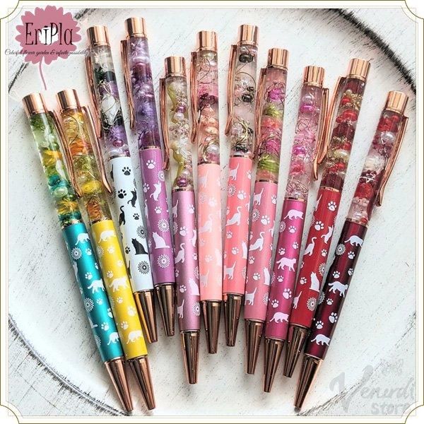 楽天市場】ハーバリウムボールペン トップジュエル 【替え芯付き