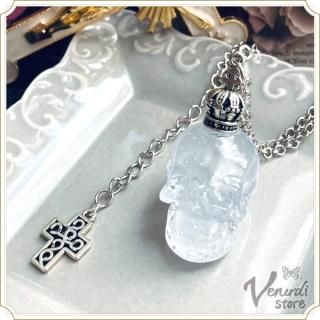<img class='new_mark_img1' src='https://img.shop-pro.jp/img/new/icons21.gif' style='border:none;display:inline;margin:0px;padding:0px;width:auto;' />ice skull necklace