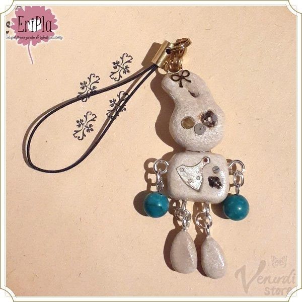 114ミントグリーン＊ハリネズミ＊クローバー＊シャカシャカ