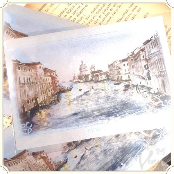 ポストカード イタリア ヴェネチア Venezia インテリア 葉書