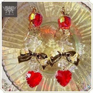 Snow White (ピアス,18k)(イヤリング,ニッケルフリー)