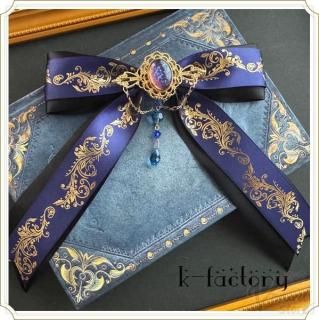 <img class='new_mark_img1' src='https://img.shop-pro.jp/img/new/icons14.gif' style='border:none;display:inline;margin:0px;padding:0px;width:auto;' />魔法石のリボンブローチ（青）