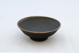 WB887　茶碗（黒）・丹波焼