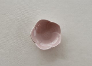 WP186　和風皿／桜（ピンク）