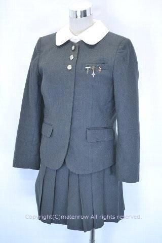 浦和明の星女子高等学校 襟なしブレザー冬服 校章 おめだい付 制服買取 専門店 摩天楼