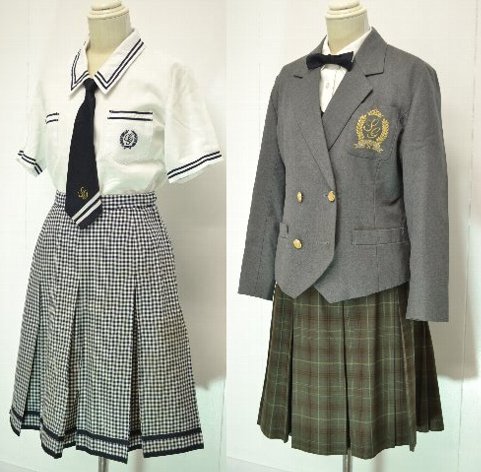 売れ筋がひ新作 東京都 目黒星美学園高等学校 女子高校制服 4点 学生服 Hlt No