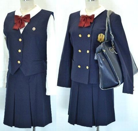 兵庫県 甲子園学院高等学校 制服 冬夏中間 12点セット 制服買取 専門店 摩天楼