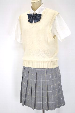 文華女子高等学校 制服 冬夏中間服 制服買取 専門店 摩天楼