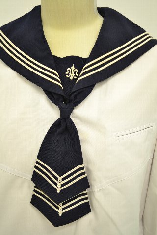 白百合 ネクタイ 襟 セット