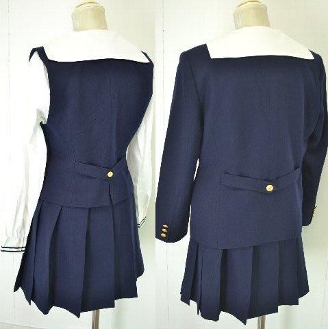 Amazon.co.jp: 岡山 就実高校女子制服モリハナエ学生服コスプレ