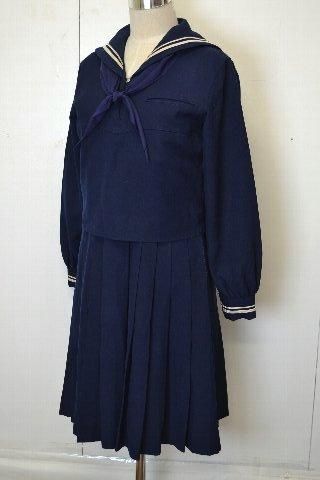 昭和学院秀英中学校 冬セーラー ジャンパースカート 制服買取 専門店 摩天楼