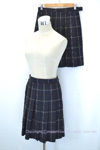 制服図鑑(過去買取実績　※現在は販売しておりません） 駒沢大学高校 冬夏スカート
