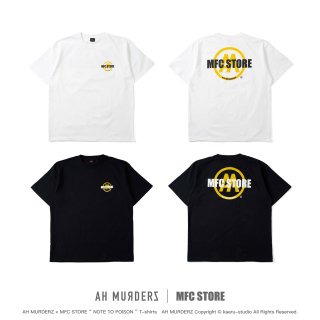 AH MURDERZ × MFC STORE “ FUSION “ T-shirts