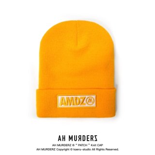AH MURDERZ  PATCH  Knit CAP