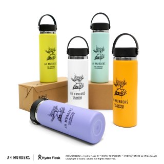 AH MURDERZ × Hydro Flask “ NOTE TO POISON ” HYDRATION  20 oz Wide Mouth