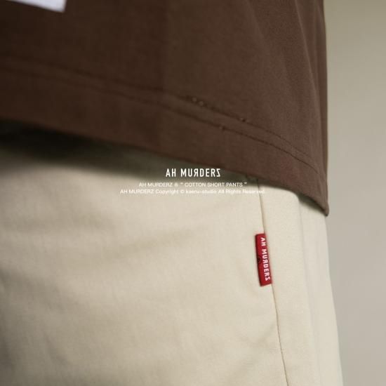 AH MURDERZ “ COTTON SHORT PANTS “ - 【公式】AH MURDERZ
