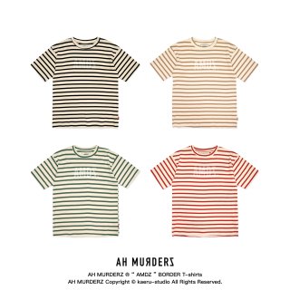 AH MURDERZ “ AMDZ ” BORDER T-shirts

