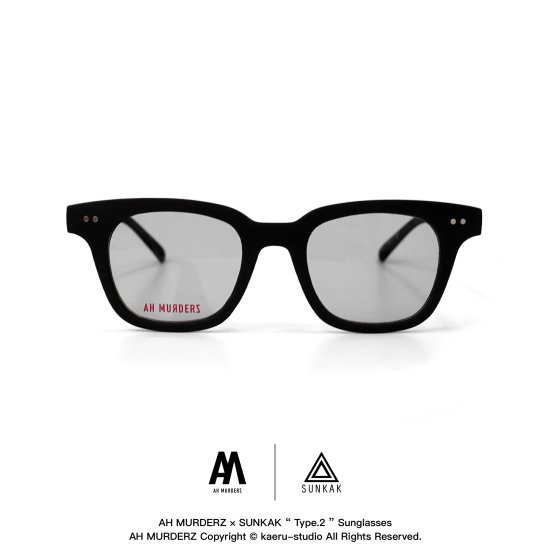 AH MURDERZ × SUNKAK “ Type.2 “ Sunglasses - limited 50 - - 【公式