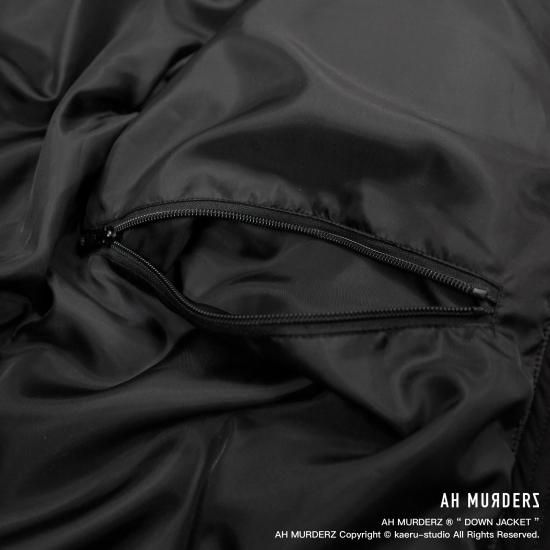 AH MURDERZ “ DOWN JACKET “ - 【公式】AH MURDERZショップ通販 AH MURDERZ “ DOWN JACKET “ - 【公式】AH MURDERZショップ通販