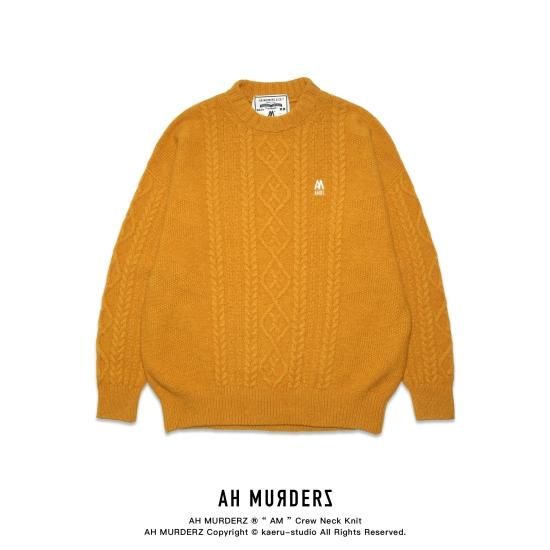 RATS DEER CREW NECK KNIT Mサイズ　新品 Raven Pattern Crew Neck Knit (M231-0501) | MATSUFUJI