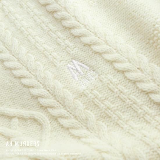 AH MURDERZ “ AM ” Crew Neck Knit - 【公式】AH MURDERZ